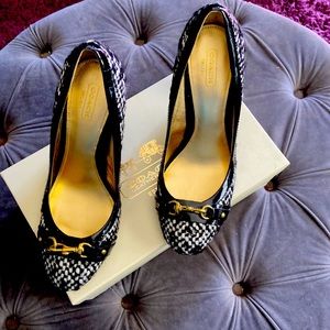 Coach Desaree Tweed Pumps